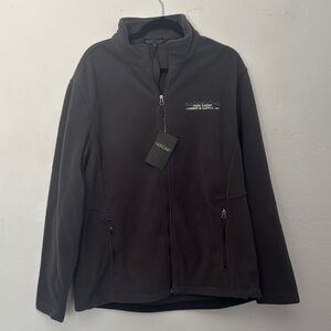 NWT Crossland Full Zip Fleece Jacket Men’s XL Gray Workwear Outdoor